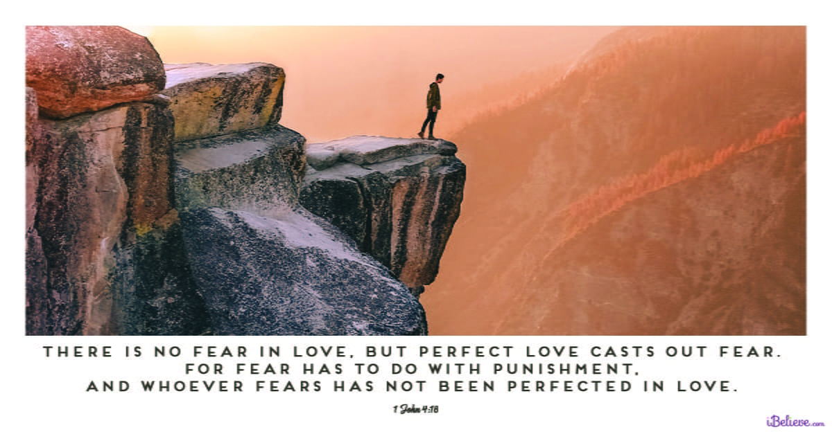 1 Jean 4 18 Pas de crainte dans l'amour verset biblique