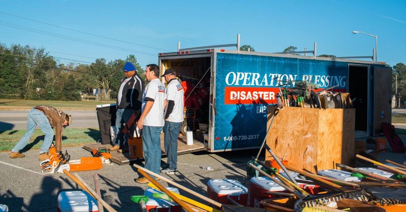 Opération Blessing, secours en cas d'ouragan