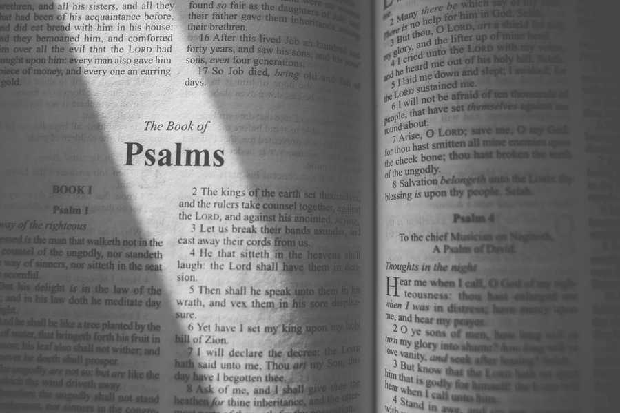 Qui a écrit le livre des Psaumes?