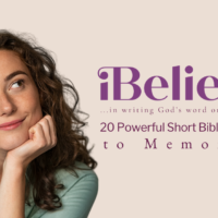 20 versets bibliques courts et puissants à mémoriser | Guide imprimable